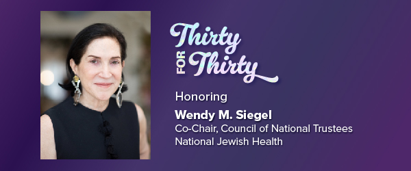 Honoring Wendy M. Siegel