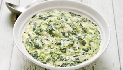 Light Spinach Dip