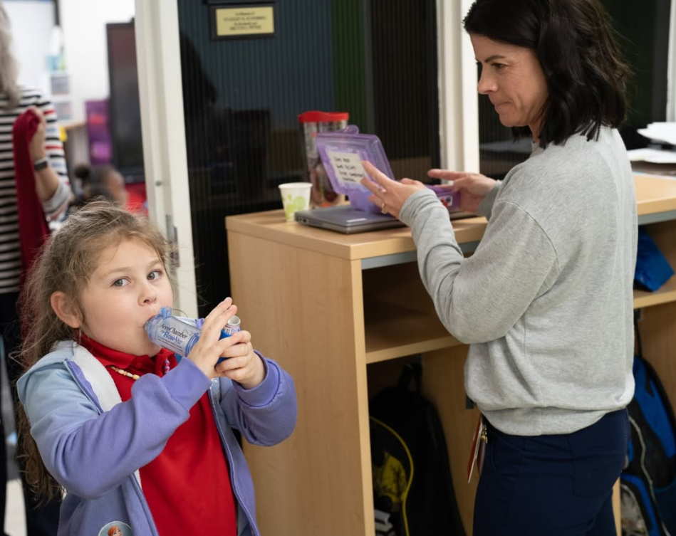 Morgridge nurse station