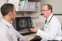 Dr. Cosgrove and patient