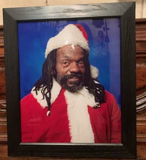 Black Santa (Edition 10/15) by Andres Serrano