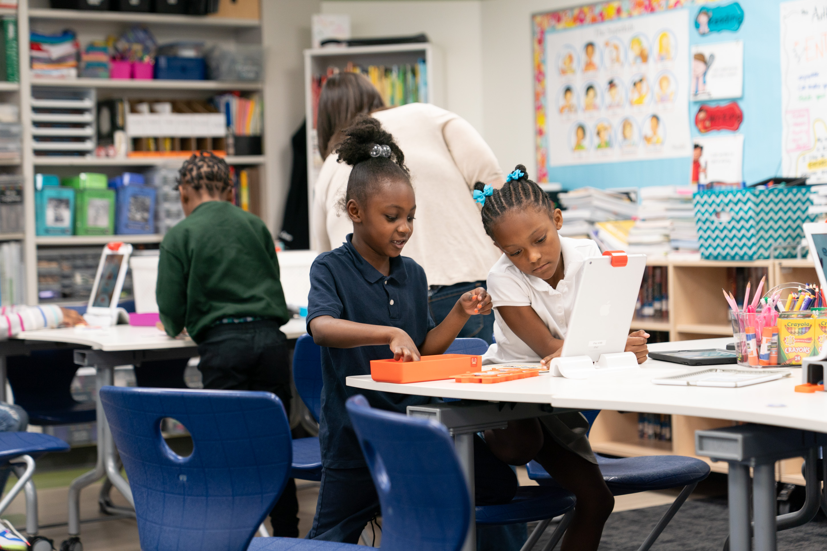 Morgridge students painting