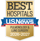 U.S. New World Report Best Hospitals badge