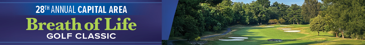 2025 Capital Area Breath of Life Golf Classic banner