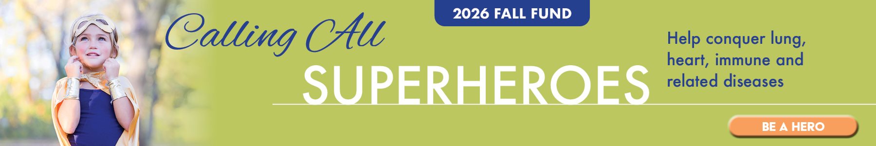 Calling all Superheroes to Make a Donation