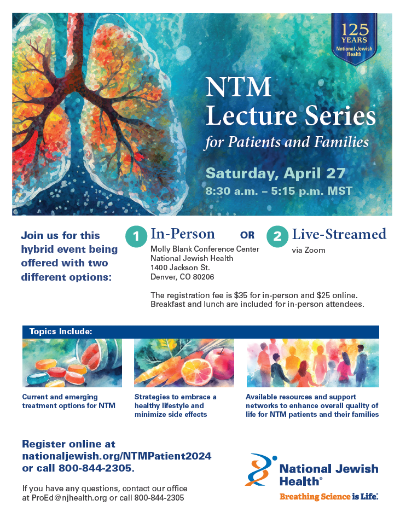 NTM Lecture Series for Patients and Families